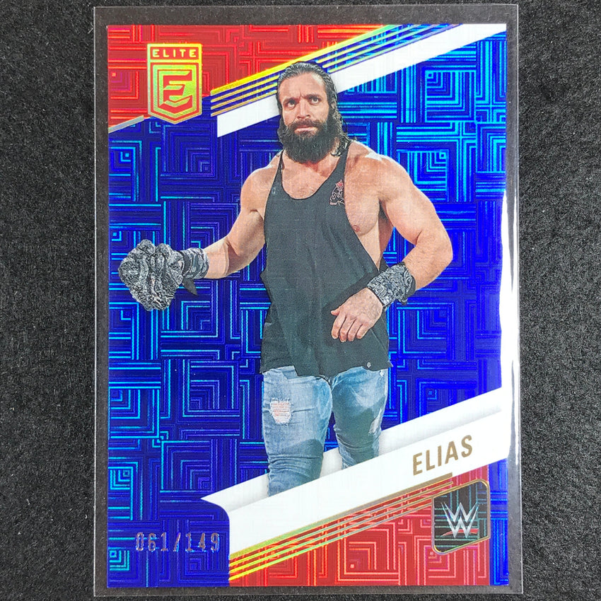2023 Donruss Elite WWE Elias Base Blue 61/149 #35