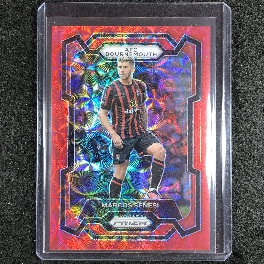 2023-24 Prizm Epl Marcos Senesi Choice Red 9/30 #234