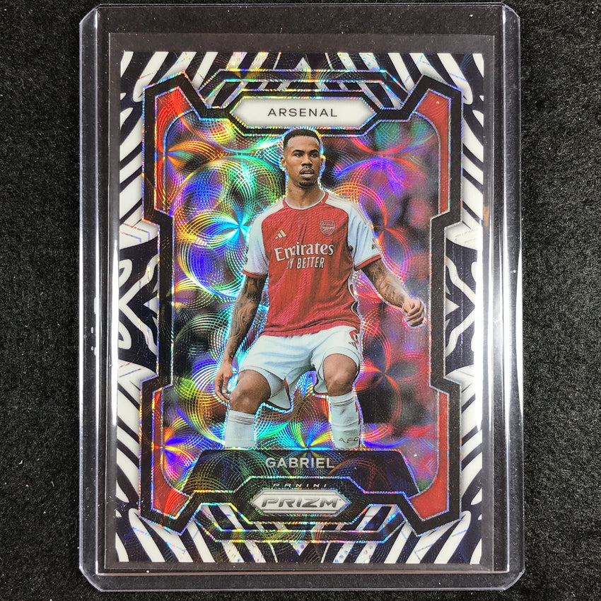 2023-24 Prizm Epl Gabriel Choice Zebra 9/15 No 22