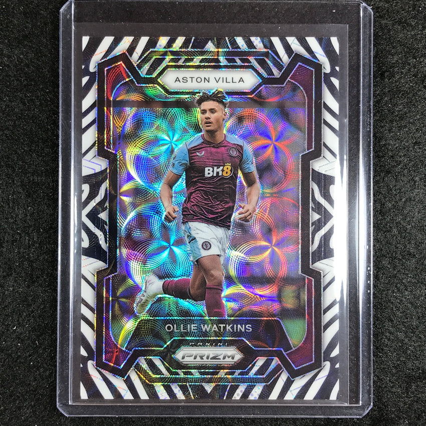 2023-24 Prizm Epl Ollie Watkins Choice Zebra 9/15 No 112