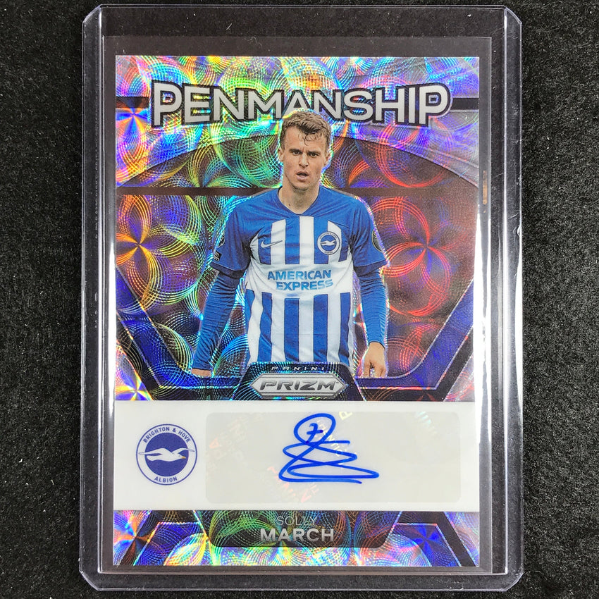 2023-24 Prizm Epl Solly March Penmanship Choice Auto No Sm