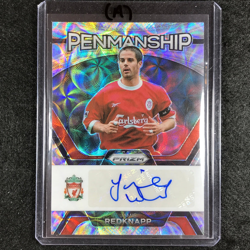 2023-24 Prizm Epl Jamie Redknapp Penmanship Choice Auto No Jr A