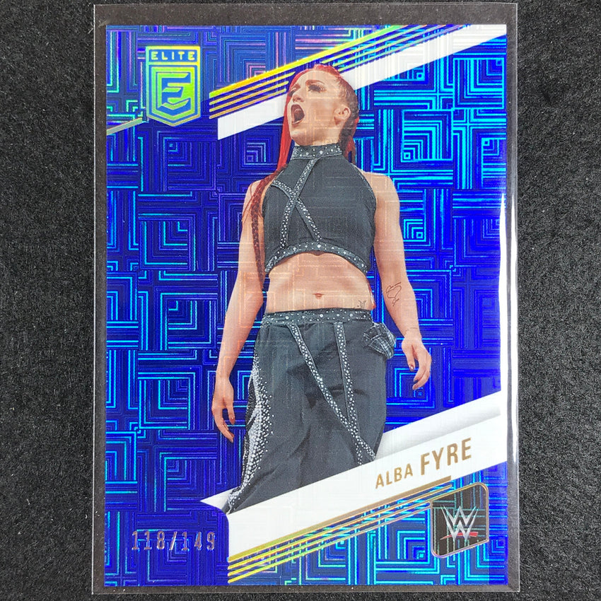 2023 Donruss Elite WWE Alby Fyre Base Blue 118/149 #43