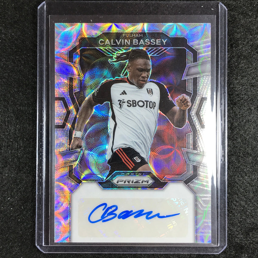 2023-24 Prizm Epl Calvin Bassey Signatures Choice Auto #Cba