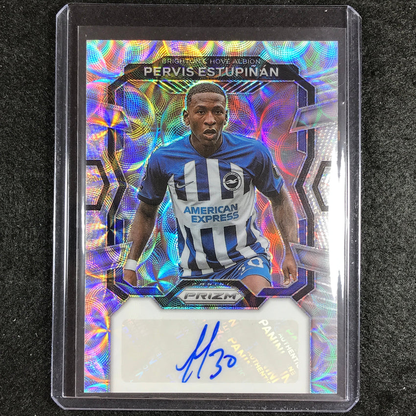 2023-24 Prizm Epl Pervis Estupinan Signatures Choice Auto #Pe
