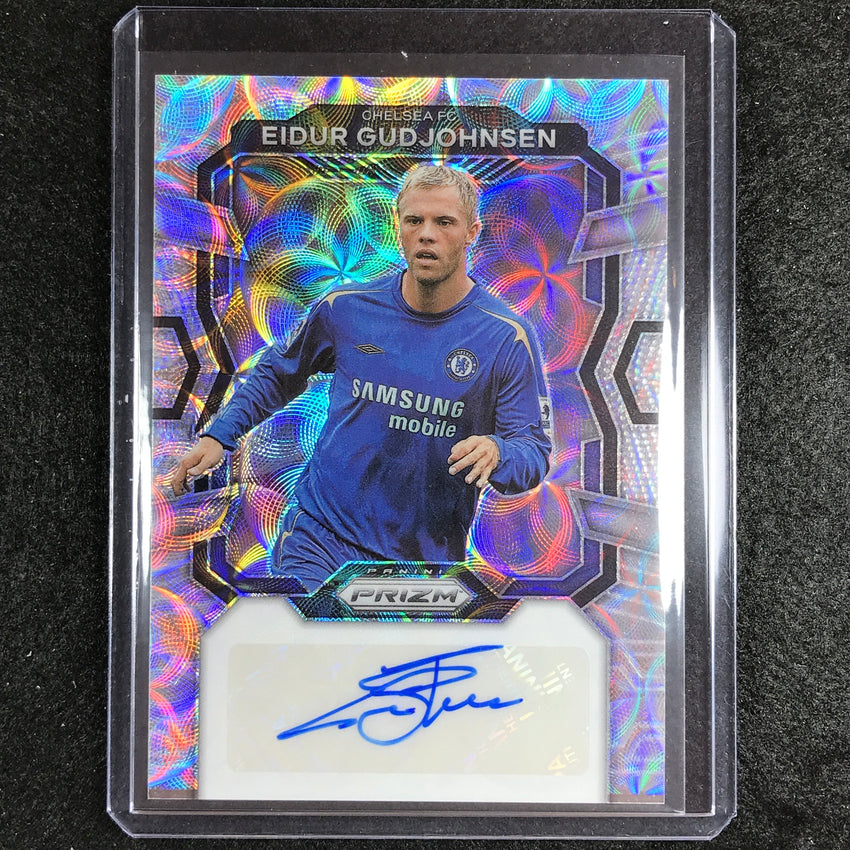 2023-24 Prizm Epl Eidur Gudjohnsen Signatures Choice Auto No Eg