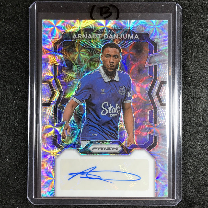 2023-24 Prizm EPL ARNAUT DANJUMA Signatures Choice Auto #AD (B)
