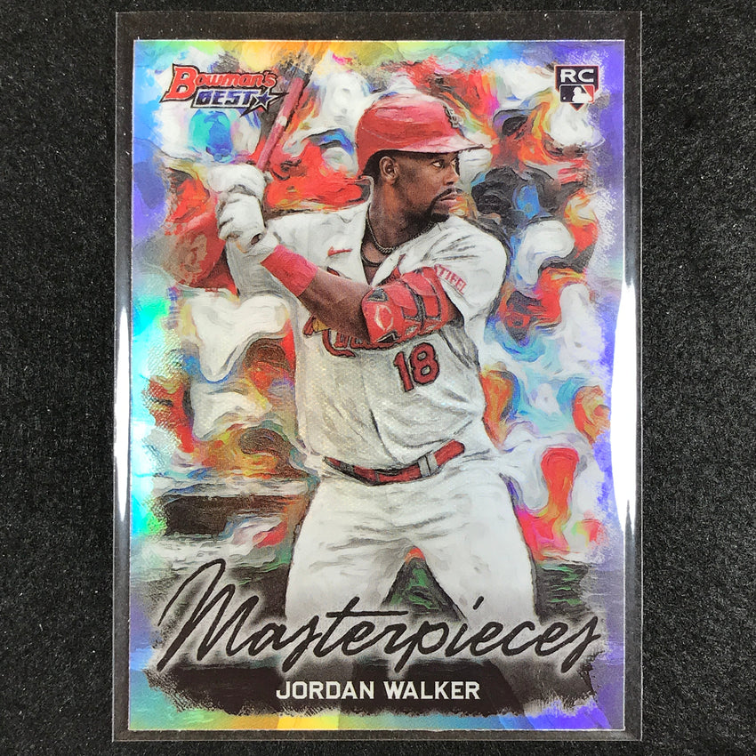 2023 Bowmans Best Mlb Jordan Walker Rookie Bowman Masterpieces Refractor No 11