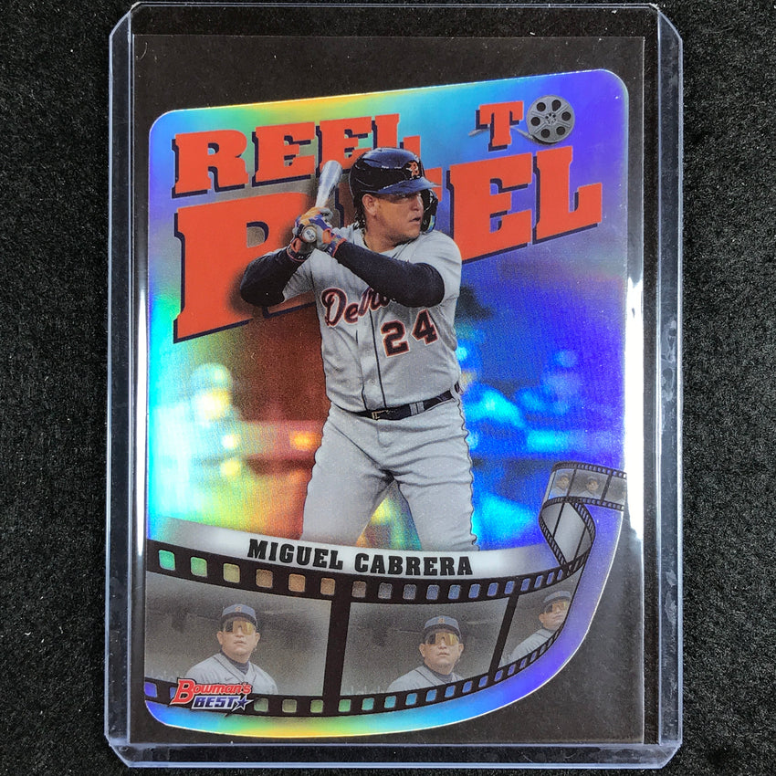 2023 Bowmans Best Mlb Miguel Cabrera Reel To Reel Die-cut Refractor #13