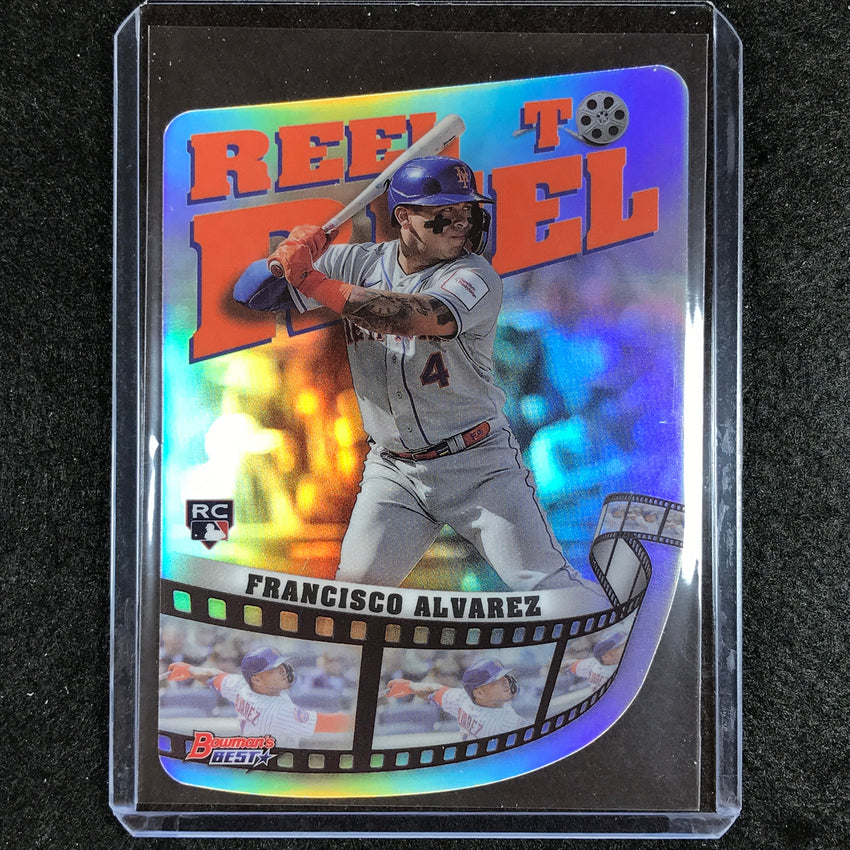 2023 Bowmans Best Mlb Francisco Alvarez Rookie Reel To Reel Die-cut #18