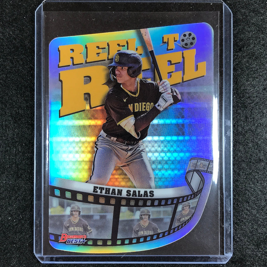 2023 Bowmans Best Mlb Ethan Salas Reel To Reel Die-cut Refractor No 24