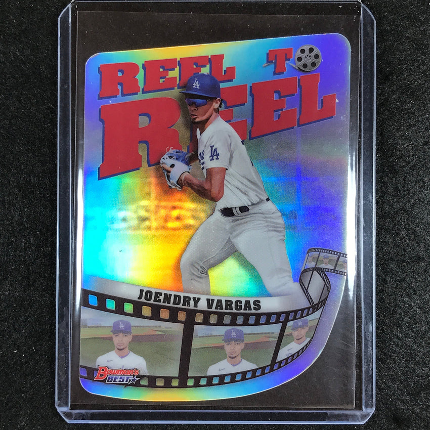2023 Bowmans Best Mlb Joendry Vargas Reel To Reel Die-cut Refractor #30