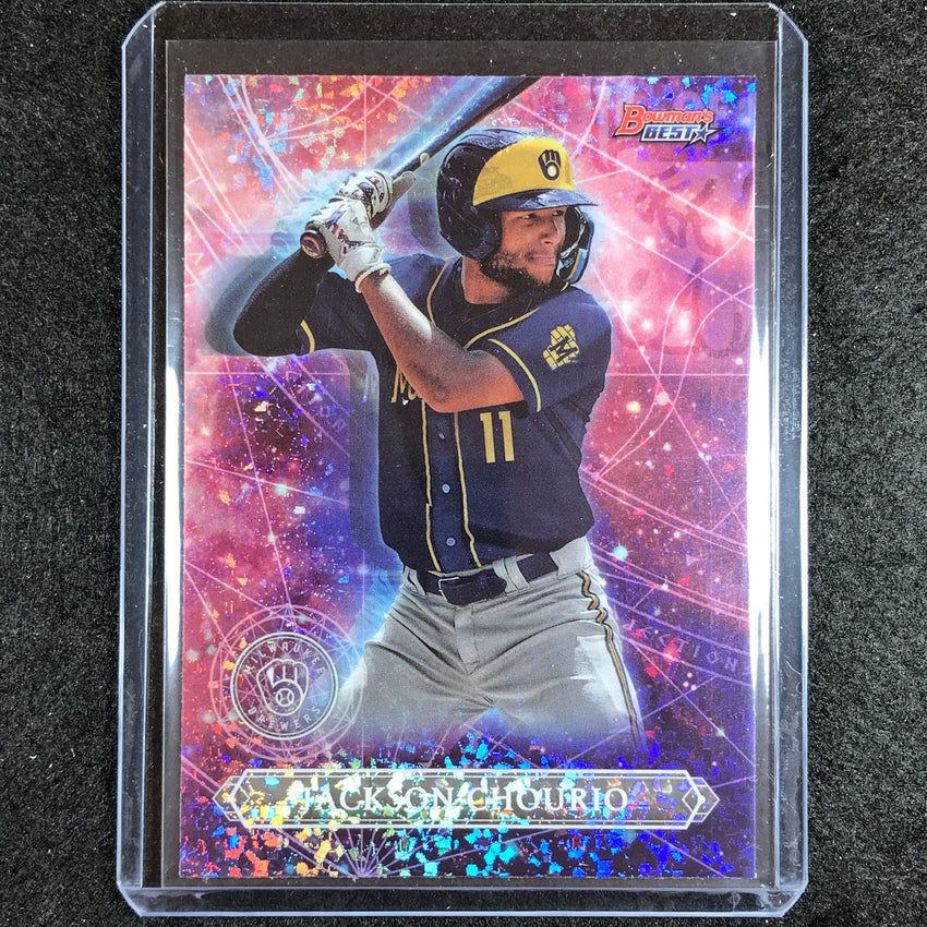 2023 Bowmans Best Mlb Jackson Chourio Astral Projections Mini-diamond No 16
