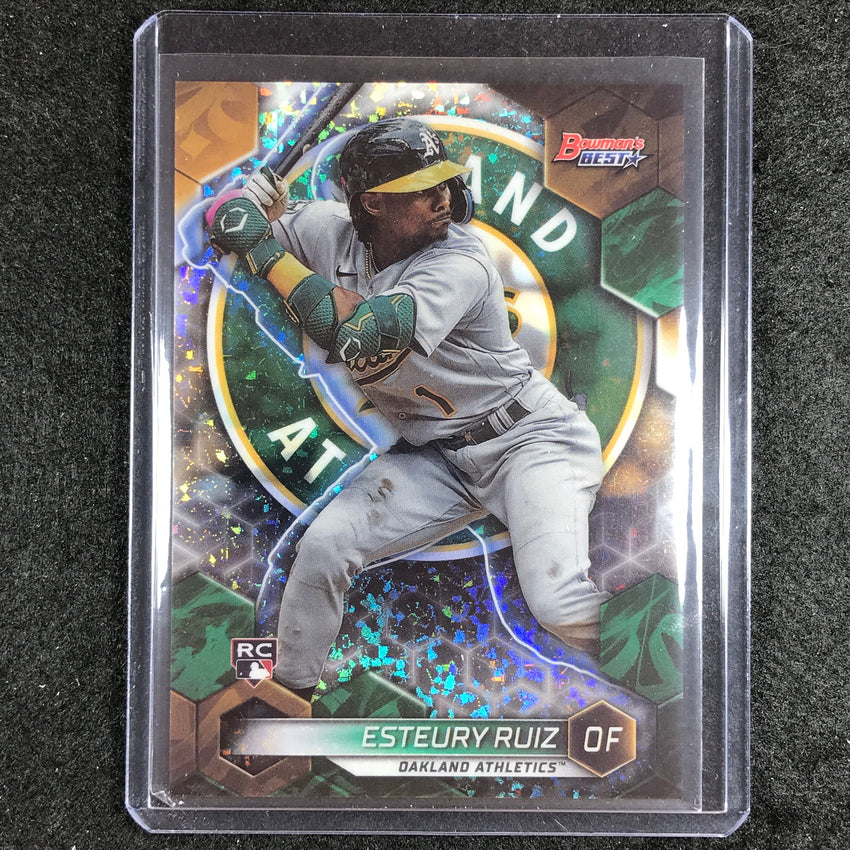 2023 Bowmans Best Mlb Esteury Ruiz Rookie Base Mini-diamond 149/299