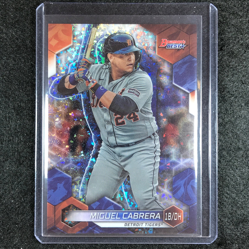 2023 Bowmans Best Mlb Miguel Cabrera Base Mini-diamond 113/299
