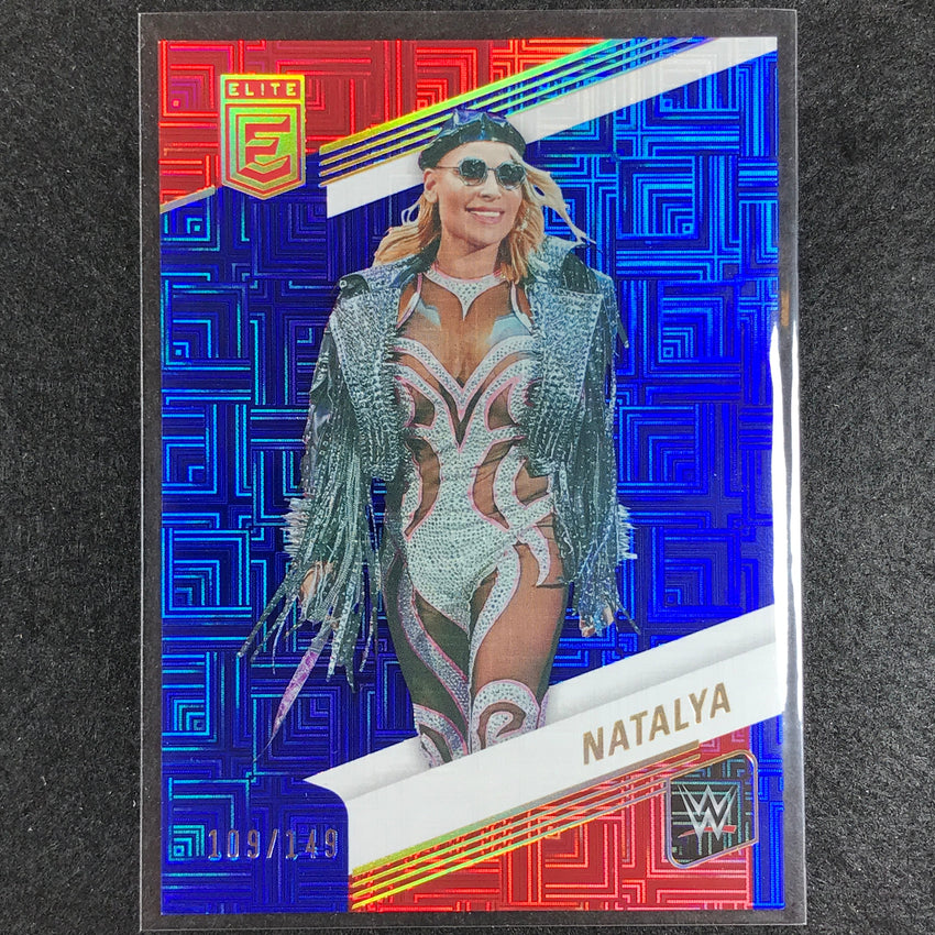2023 Donruss Elite WWE Natalya Base Blue 109/149 No 57