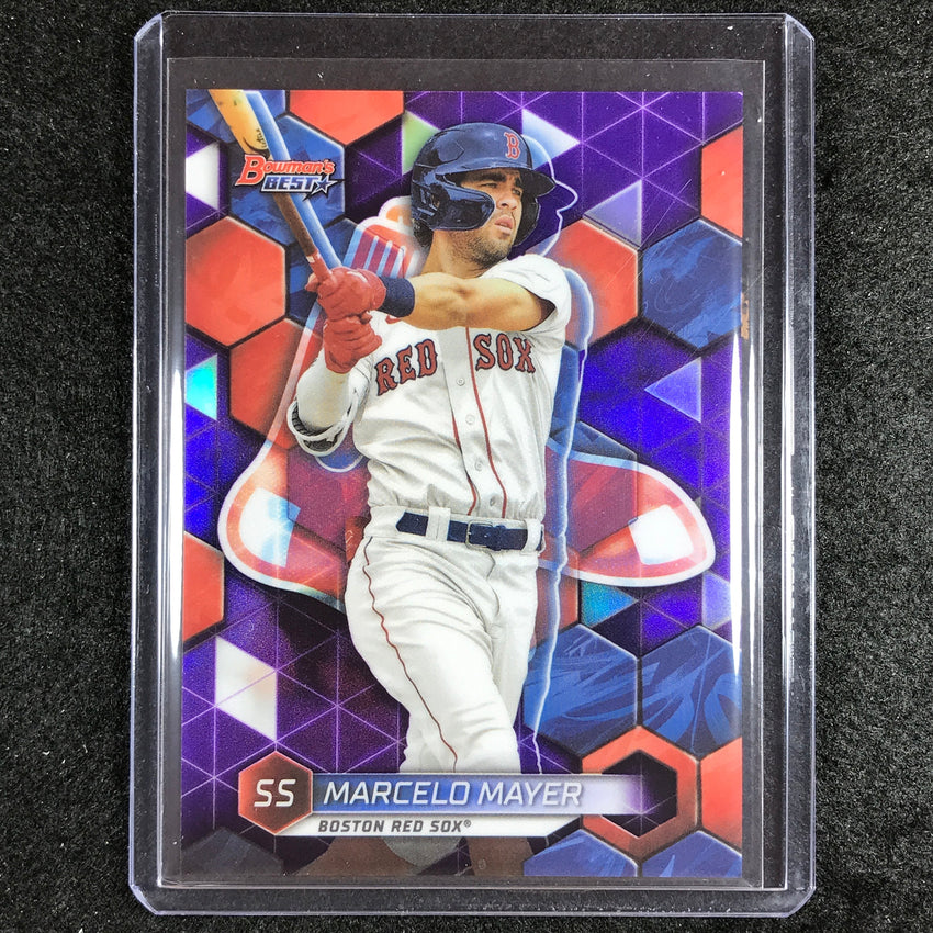 2023 Bowmans Best Mlb Marcelo Mayer Top Prospects Purple 101/250