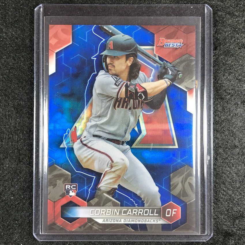 2023 Bowmans Best Mlb Corbin Carroll Rookie Base Blue 112/150