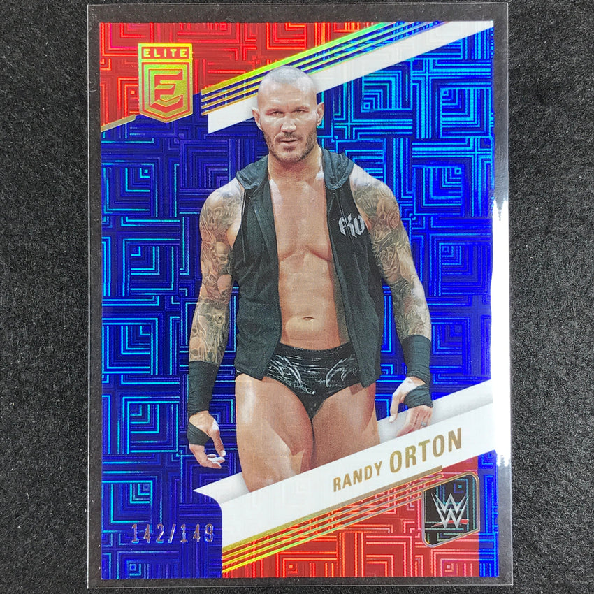 2023 Donruss Elite WWE Randy Orton Base Blue 142/149 No 66