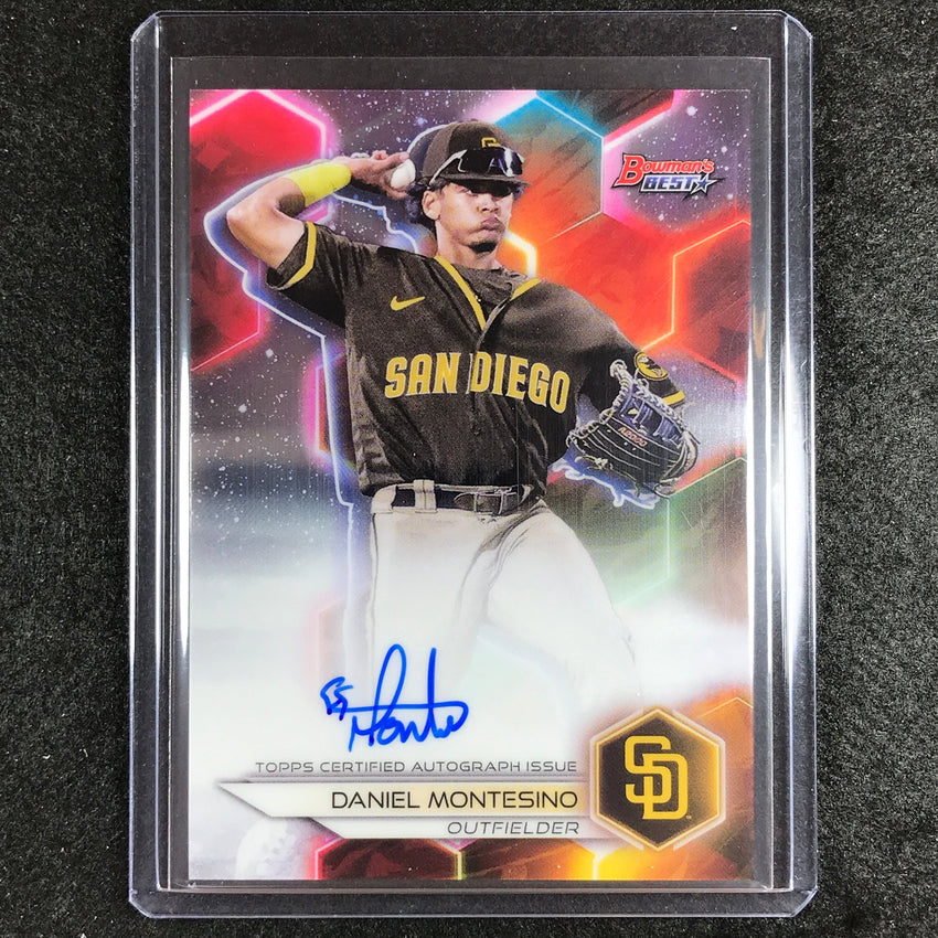 2023 Bowmans Best Mlb Daniel Montesi#Best Of 2023 Auto #Dm