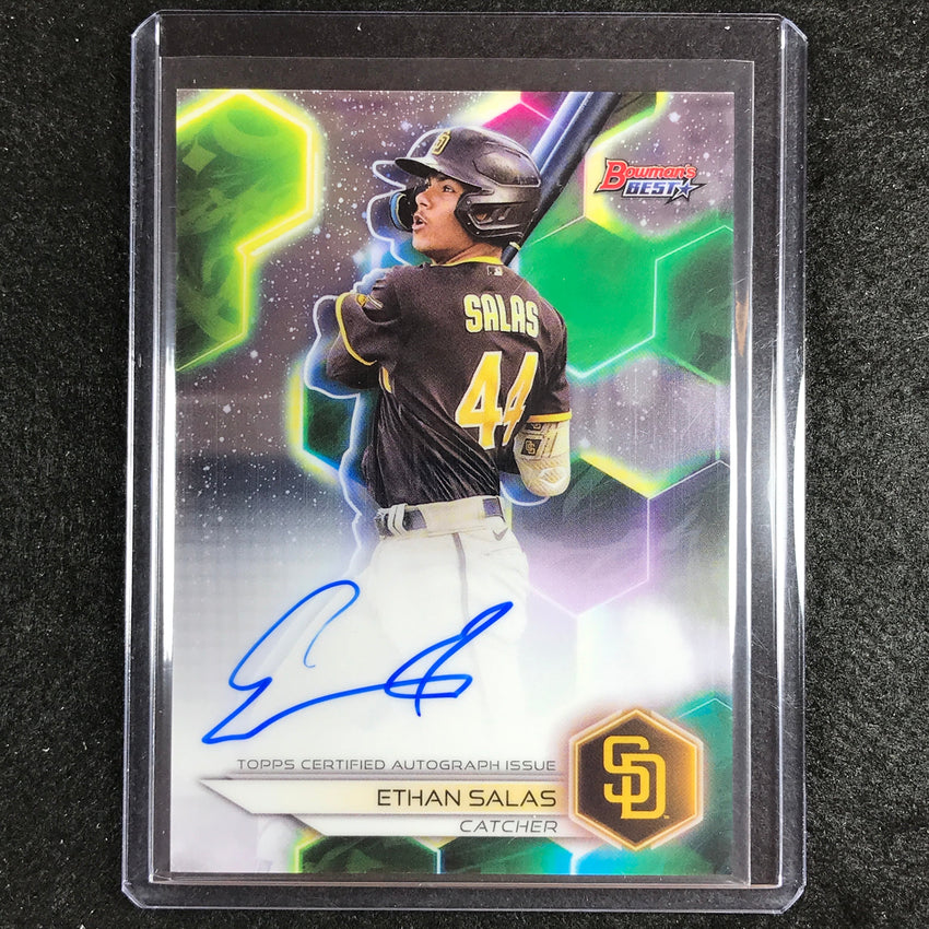 2023 Bowmans Best Mlb Ethan Salas Best Of 2023 Auto No Es