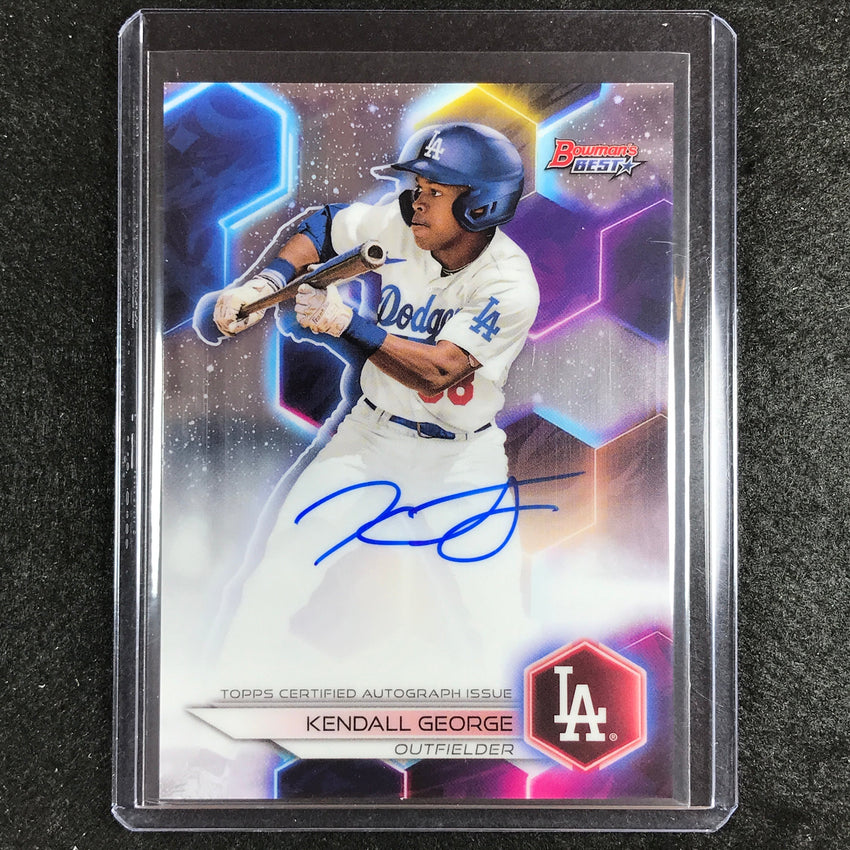 2023 Bowmans Best Mlb Kendall George Best Of 2023 Auto #Kge