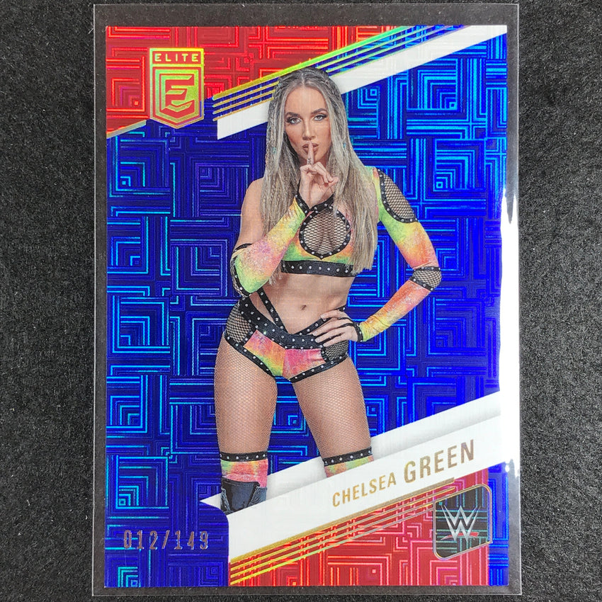 2023 Donruss Elite WWE Chelsea Green Base Blue 12/149 No 74