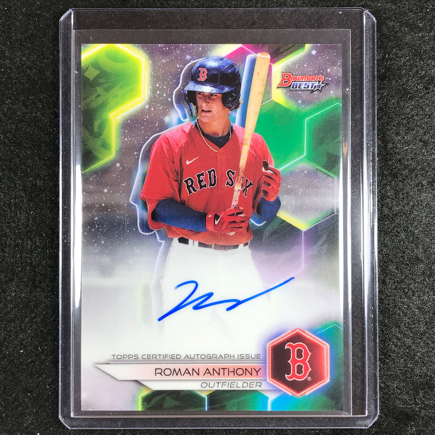 2023 Bowmans Best Mlb Roman Anthony Best Of 2023 Auto No Ray