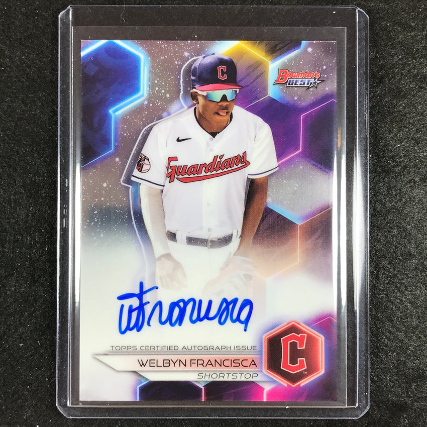 2023 Bowmans Best Mlb Welbyn Francisca Best Of 2023 Auto #Wf
