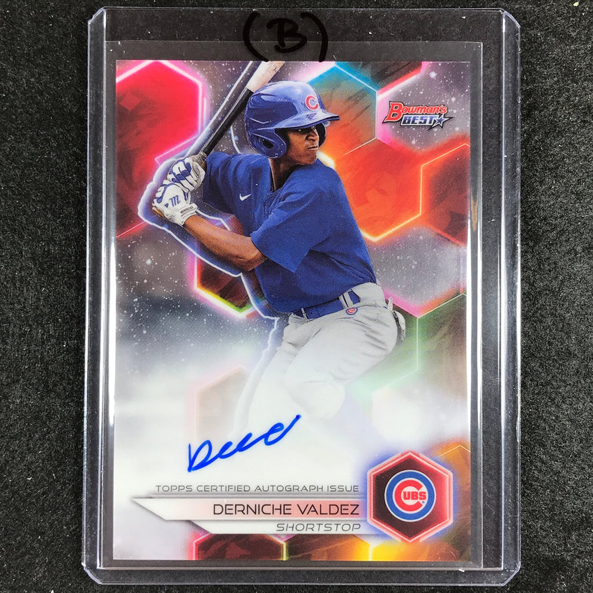 2023 Bowmans Best Mlb Derniche Valdez Best Of 2023 Auto #Dv B