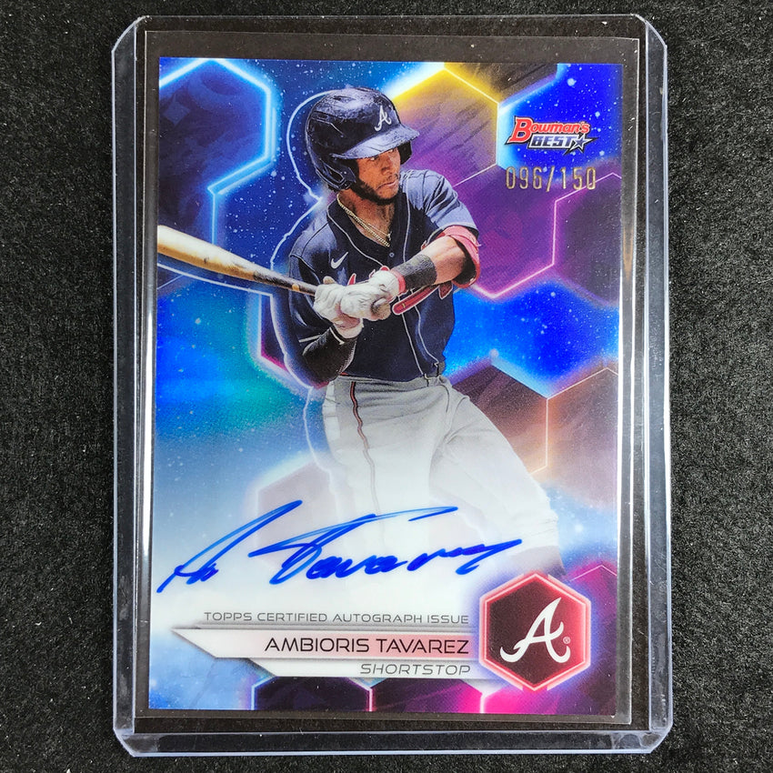 2023 Bowmans Best Mlb Ambioris Tavarez Best Of 2023 Auto Blue 96/150