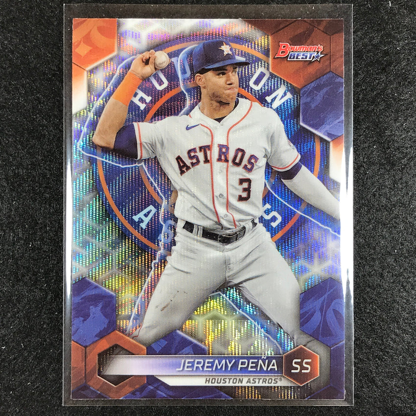 2023 Bowmans Best Mlb Jeremy Pea Base Wave #48