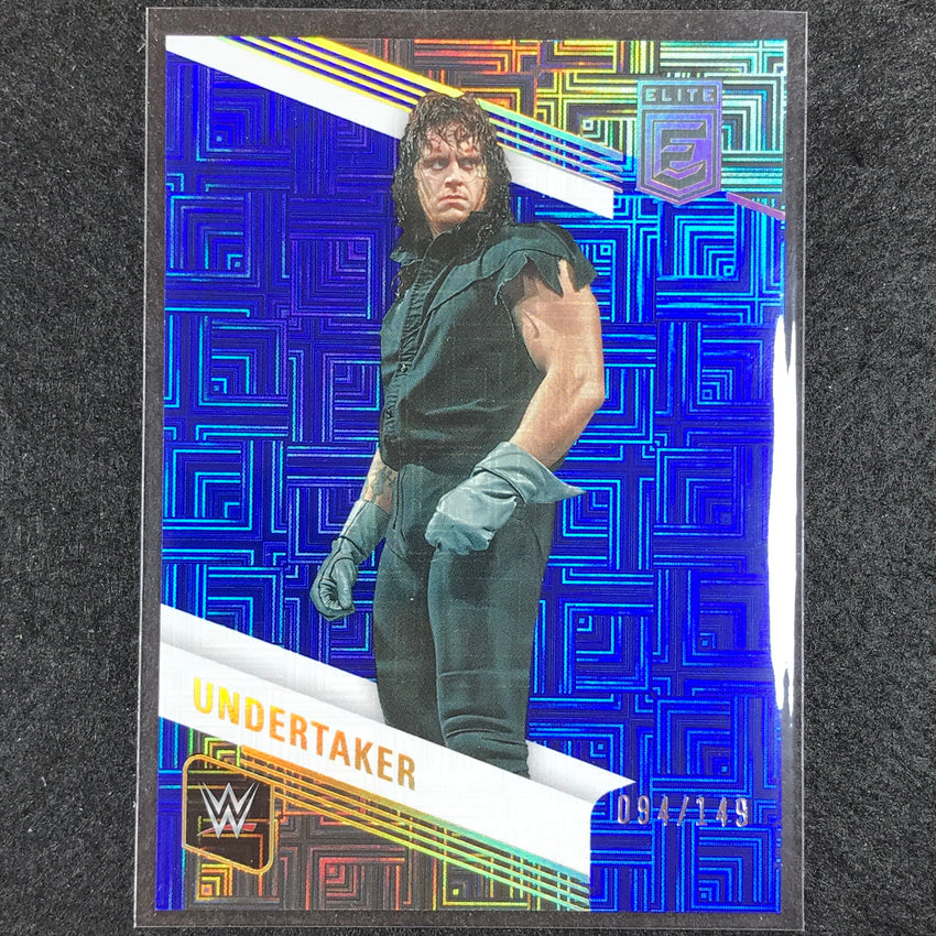 2023 Donruss Elite WWE Undertaker Legends Base Blue 94/149 No 104