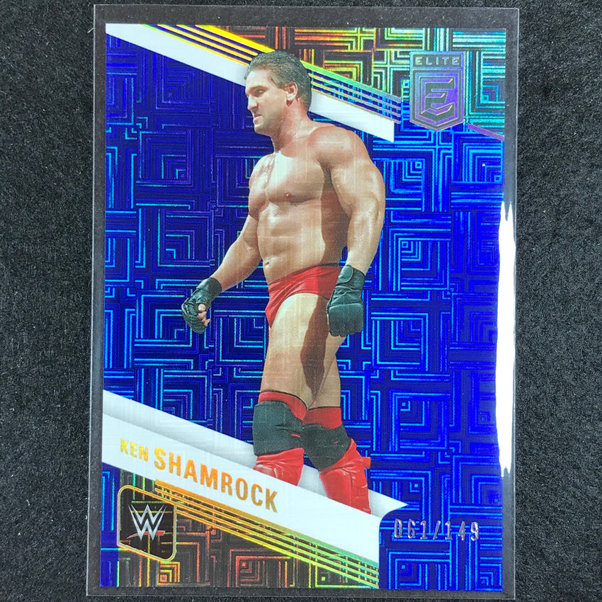 2023 Donruss Elite WWE Ken Shamrock Legends Base Blue 61/149 #119