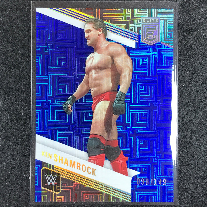 2023 Donruss Elite WWE Ken Shamrock Legends Base Blue 98/149 #119