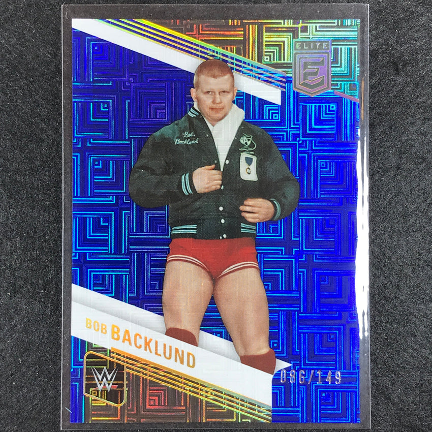 2023 Donruss Elite WWE Bob Backlund Legends Base Blue 86/149 #134