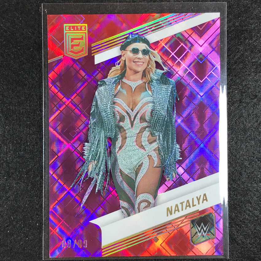 2023 Donruss Elite WWE Natalya Base Purple 8/99 #57