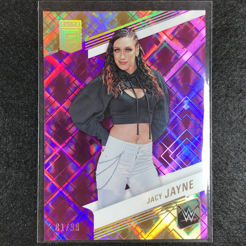 2023 Donruss Elite WWE Jacy Jayne Base Purple 81/99 No 75
