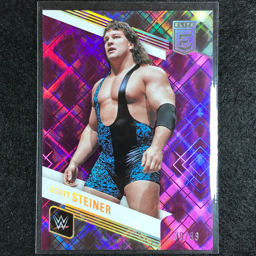 2023 Donruss Elite WWE Scott Steiner Legends Base Purple 39/99 No 131