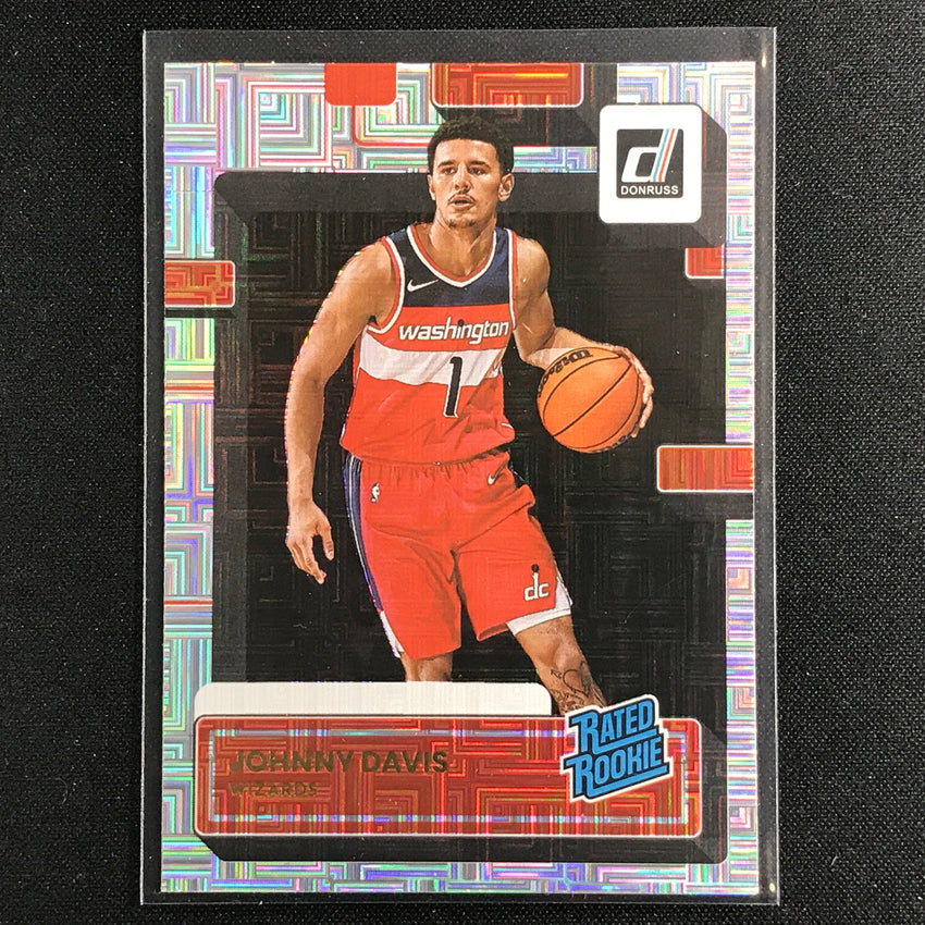 2022-23 Donruss JOHNNY DAVIS Rated Rookie Choice Infinite Silver #210