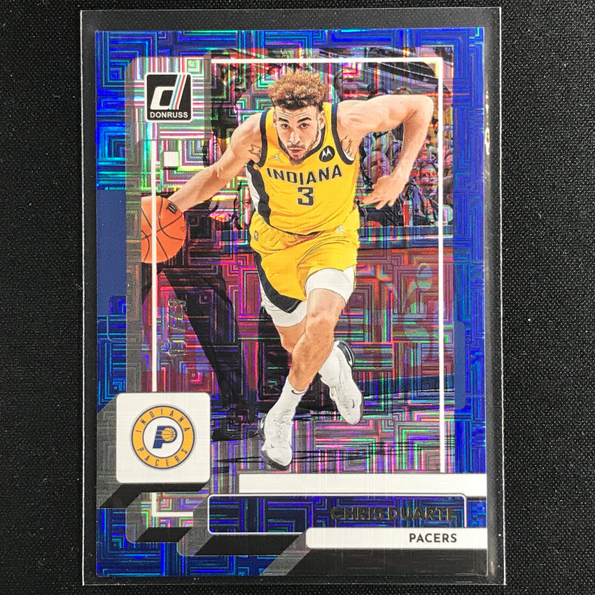 2022-23 Donruss Chris Duarte Choice Infinite Blue 1/49