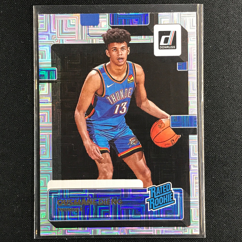 2022-23 Donruss Ousmane Dieng Rated Rookie Choice Infinite Silver No 211