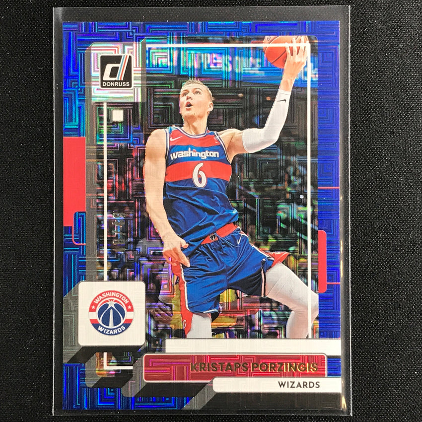 2022-23 Donruss Kristaps Porzingis Choice Infinite Blue 48/49