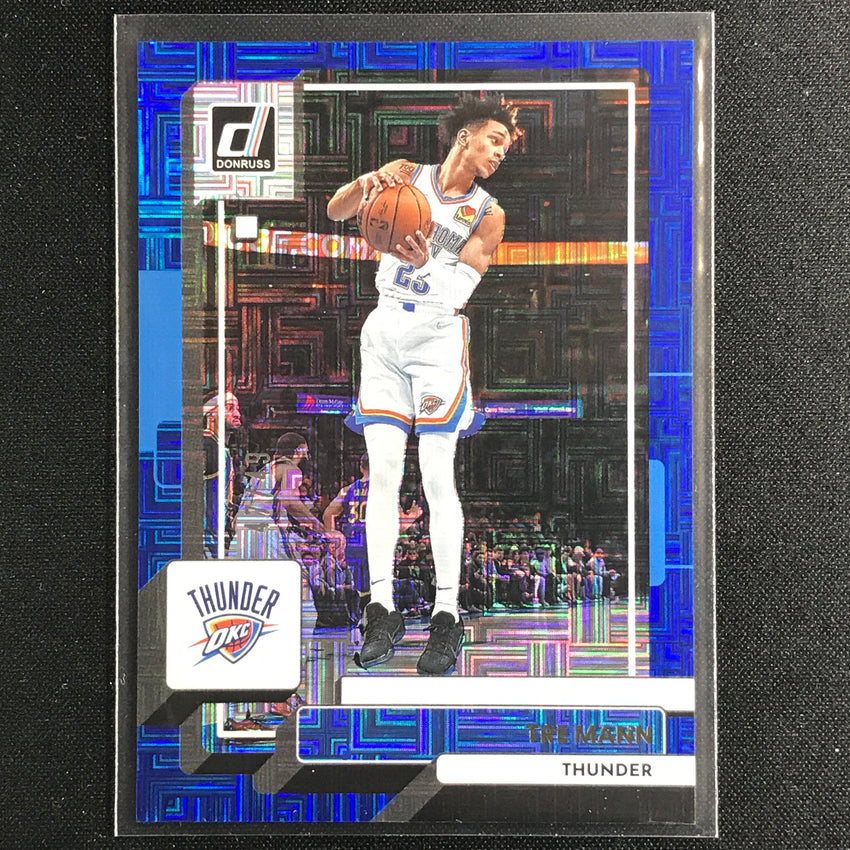 2022-23 Donruss Tre Mann Choice Infinite Blue 47/49