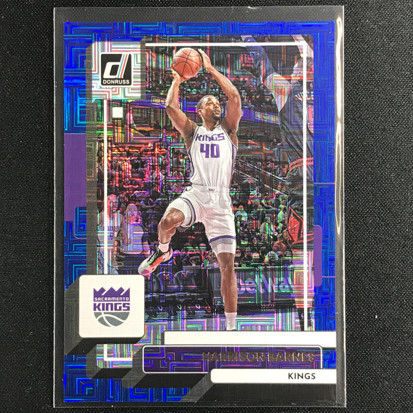 2022-23 Donruss Harrison Barnes Choice Infinite Blue 7/49