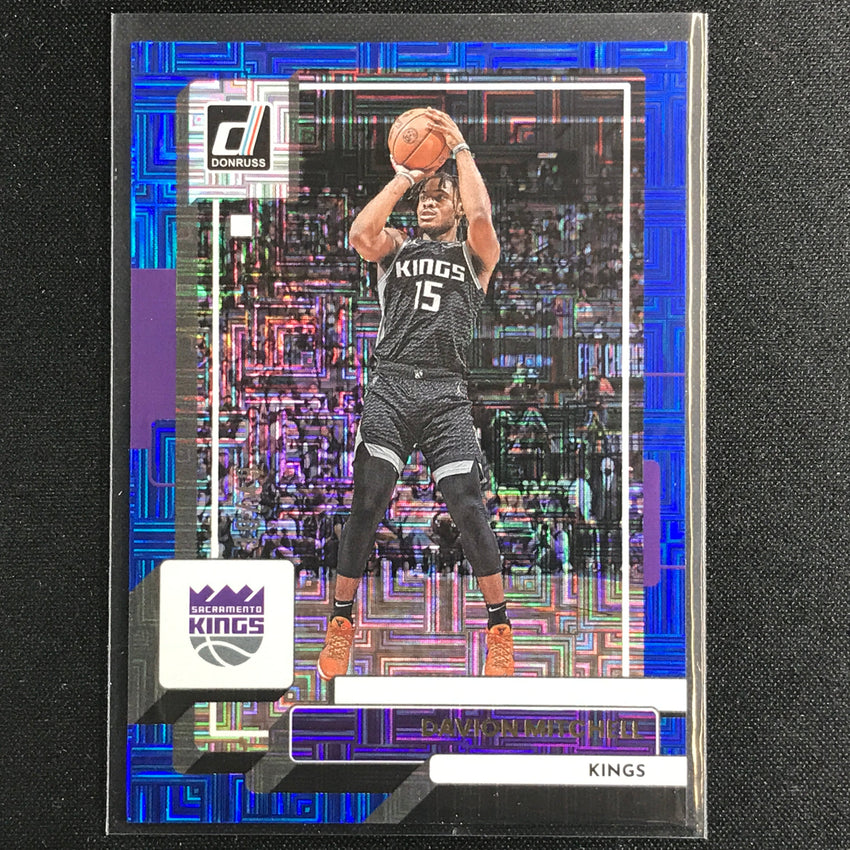 2022-23 Donruss Davion Mitchell Choice Infinite Blue 30/49