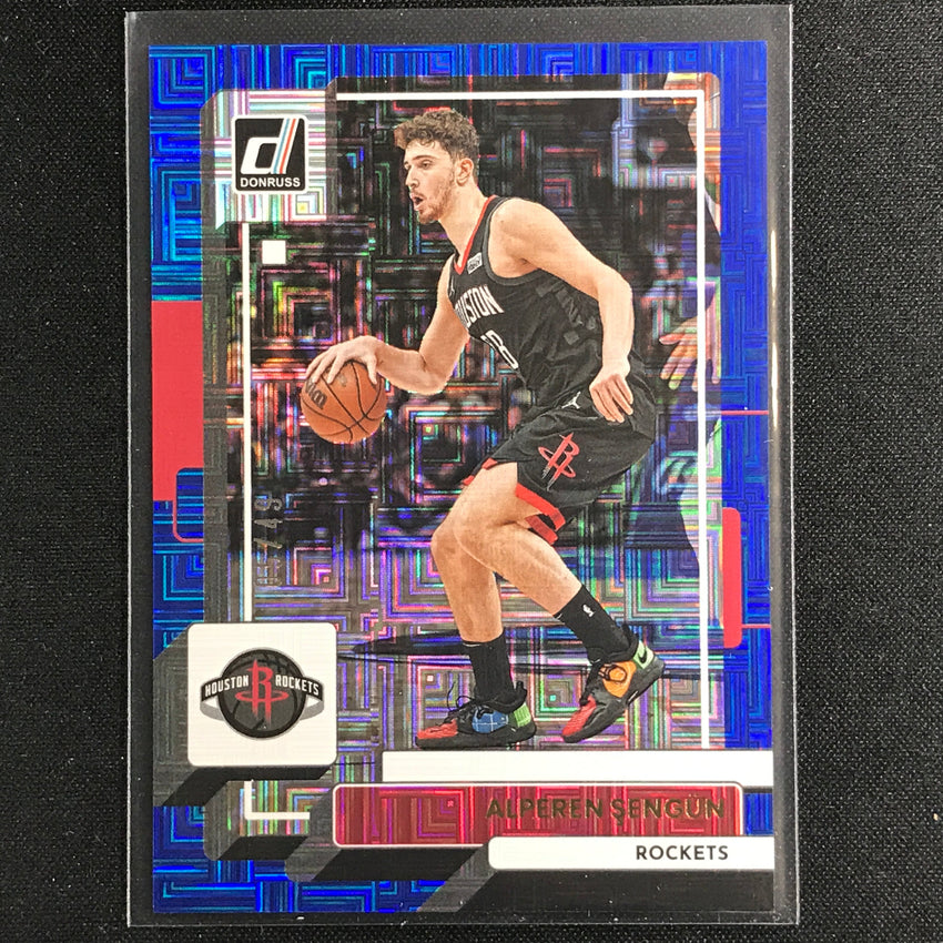2022-23 Donruss Alperen Sengun Choice Infinite Blue 5/49
