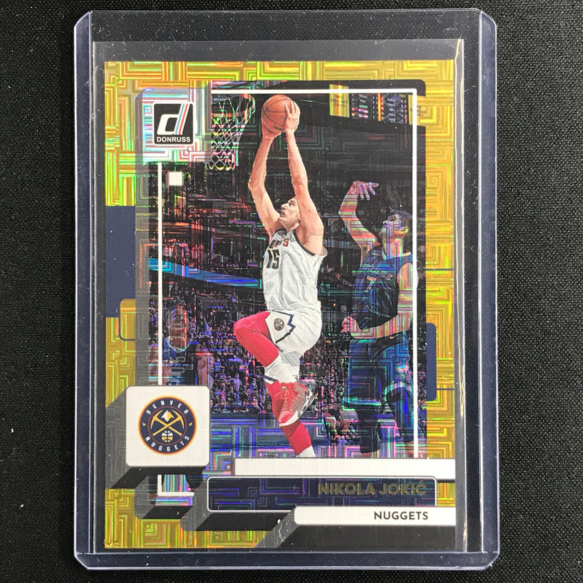 2022-23 Donruss Nikola Jokic Choice Infinite Gold 5/10