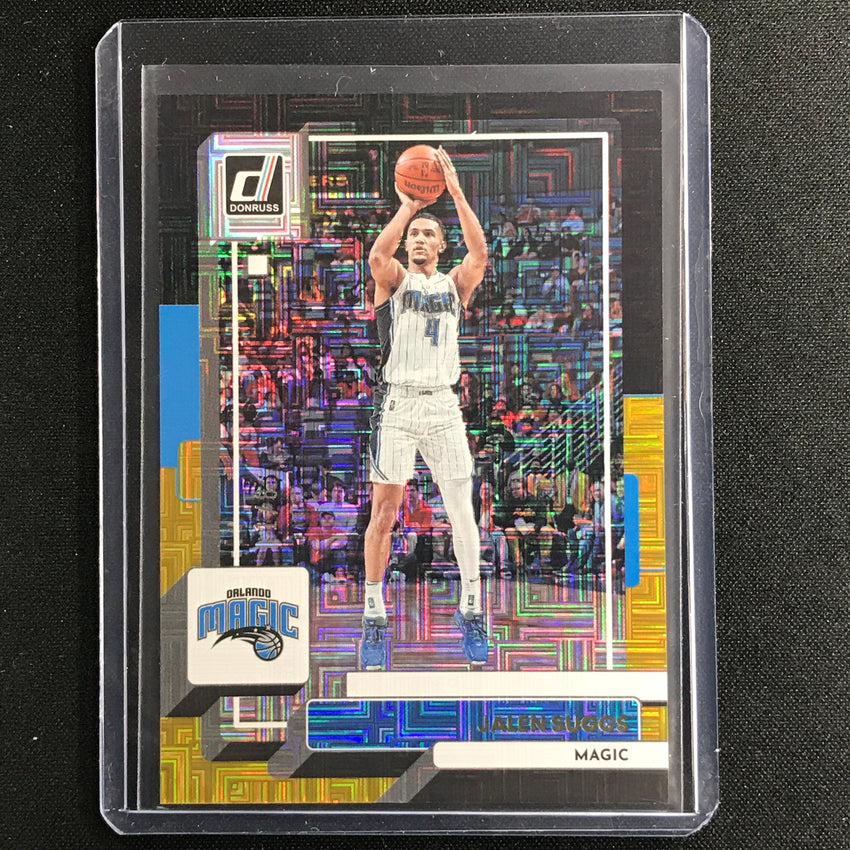 2022-23 Donruss Jalen Suggs Choice Infinite Black Gold 1/8