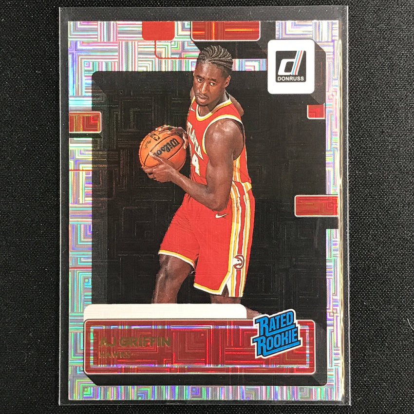2022-23 Donruss AJ GRIFFIN Rated Rookie Choice Infinite Silver #216